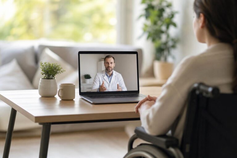Téléconsultation addictologue depuis chez vous, une solution pour les personnes à mobilité réduite